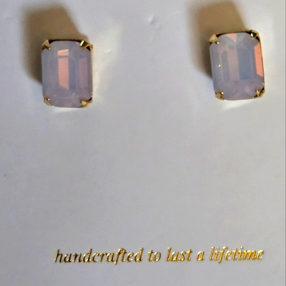 Sorrelli NWT Emerald Cut Stud  Earrings - Picture 8 of 9